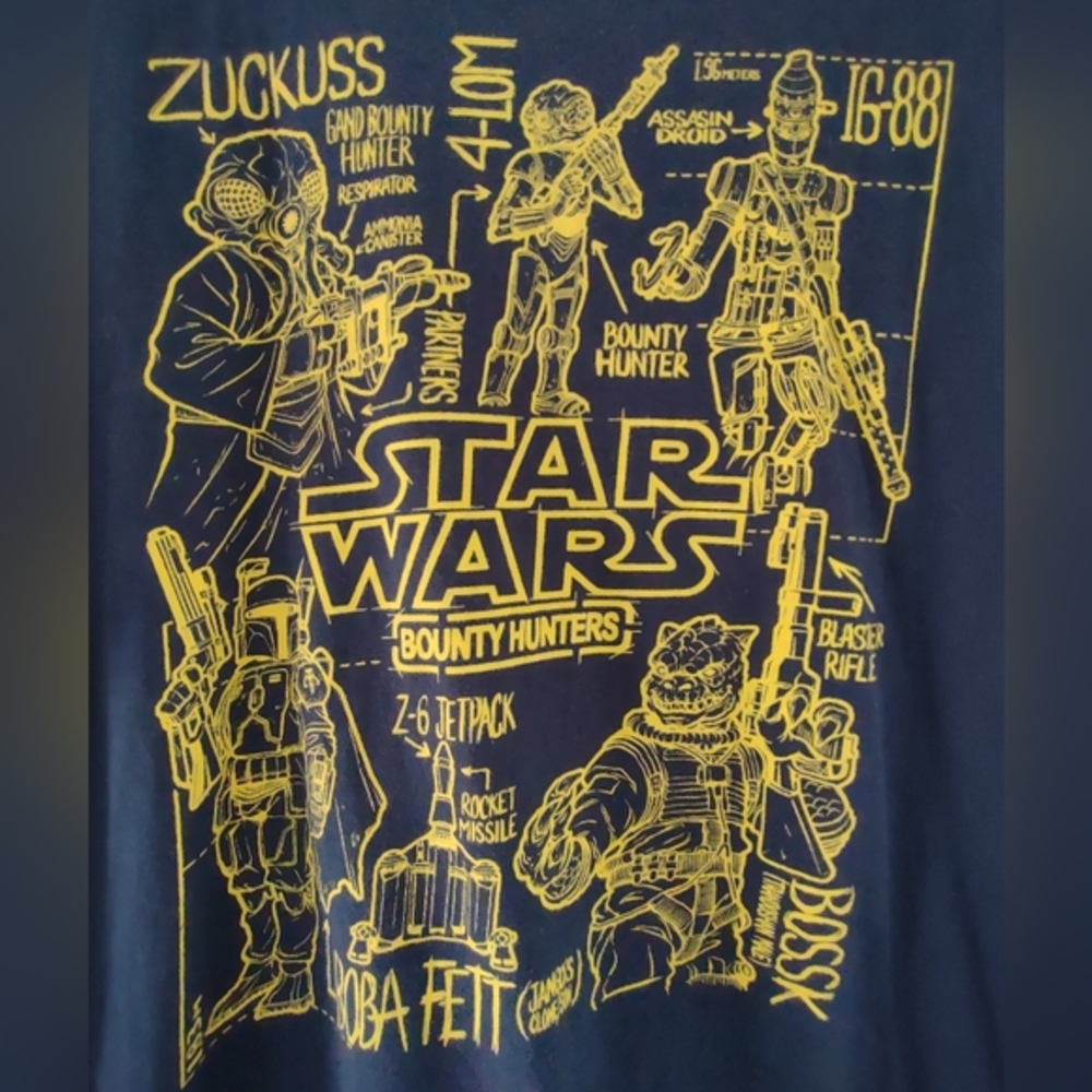 STAR WARS TEE, BOUNTY HUNTERS 3X